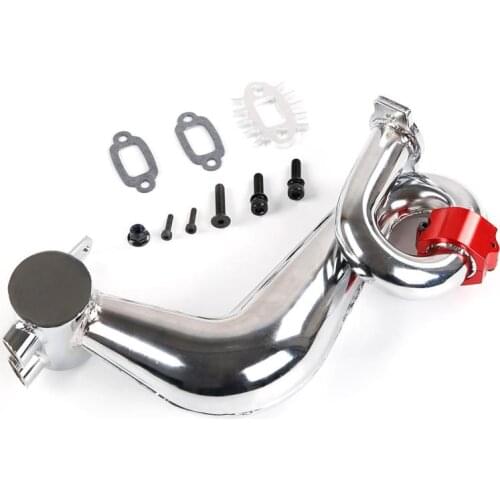 New alloy tuned pipe 85289 for 1/5 rc car HPI ROVAN KM BAJA 5B