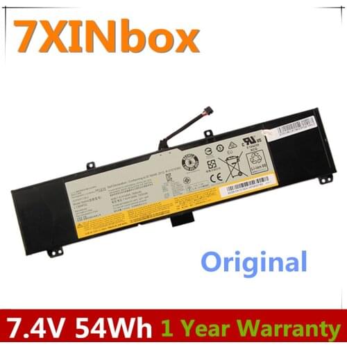 7XINbox 7.4V 54Wh Original L13M4P02 L13N4P01 L13M4P02 Laptop Battery For Lenovo Y50-70 Y70-70 Y70 121500250 Tablet