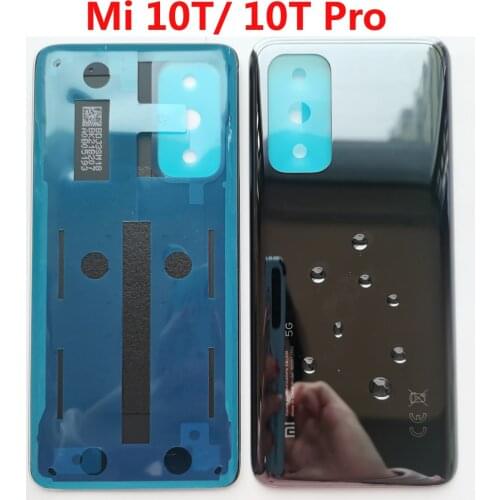 For Xiaomi Mi 10T / 10T Pro Original Back Cover Housing Battery Rear Housing Chassis Door Mobile Phone Repair Parts