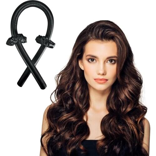 Heatless Lazy Hair Curler Curling Rod Headband Silk Curling Ribbon Silk Curling Ribbon HeatlessCurling Ribbon Make Hair Curly