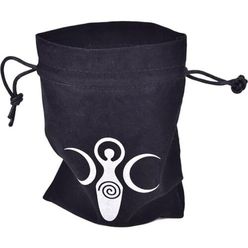 Tarot Cards Storage Bag High-grade Flannel Table Board Games Cards Pouch Holder Games Entertainment