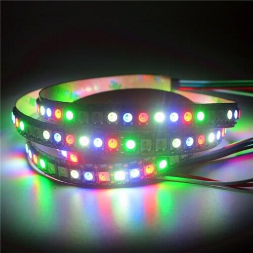 SK6812 LED Pixel Strip RGBW / RGBWW 4 in 1 DC5V Flexible LED Light