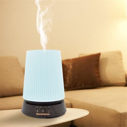 Ultrasonic LED Essential Oil Diffuser Cool Mist Humidifier Purifier Electric Humidifier Essential Aroma Oil Diffuser Ultrasonic
