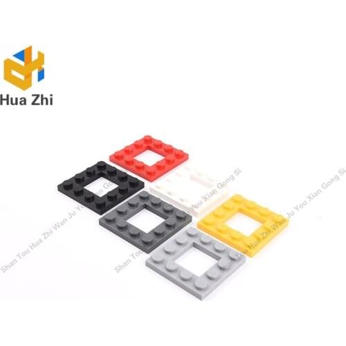 "Building Blocks Parts 64799 10PCS Plate Special 4 x 4 with 2 x 2 Cutout LEGOING MOCS Education"