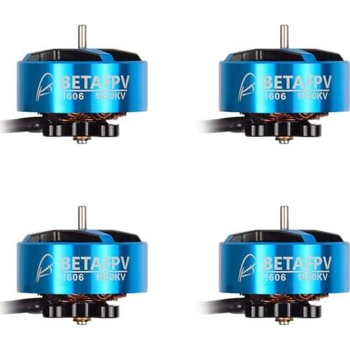 4pcs/lot BETAFPV 1606 2550KV/1550KV 4-6S Brushless Motors for TWIG ET5/TWIG Mutant 4'' and X-Knight 4-5 inch FPV Racing Models