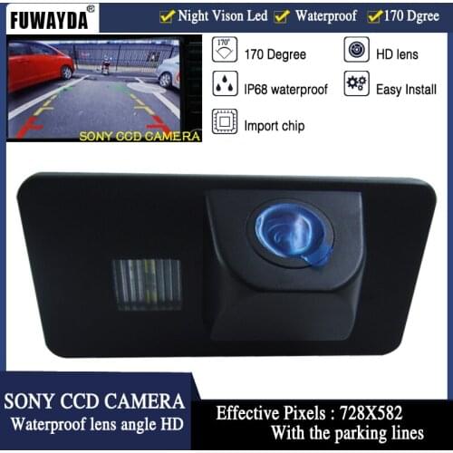 FUWAYDA SONYCCD Car RearView Reverse BackUp Parking Camera 170degree Wide Angle for BMWE81 E87 E90 E91 E92 E60 E61 E62 E64 X5 X6