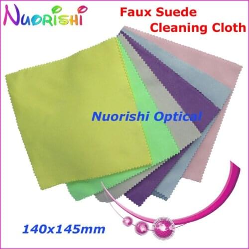 Free shipping LS0 140x145mm Faux Suede cleaning cloth High Classic lowest shipping costs