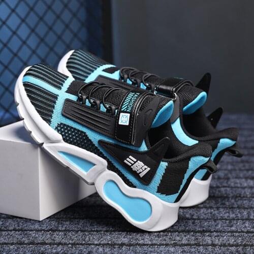 2021 Kids Sport Shoes Boys Running Sneakers Breathable Air Mesh Children Casual Shoes Lightweight Girls Tenis Sneakers