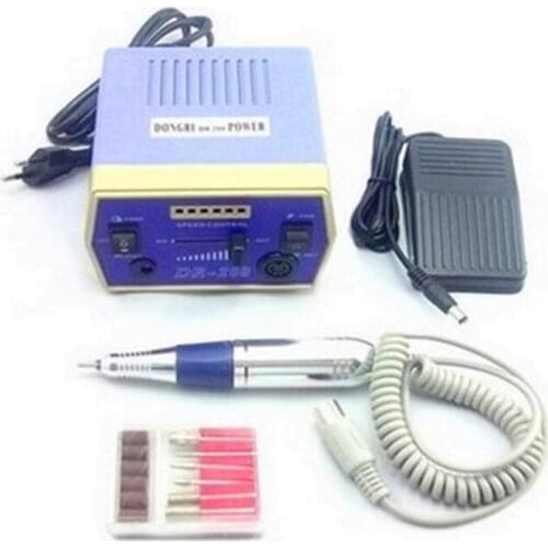 Electric Nail Manicure Set Drill Pedicure Glazing Machine 30000 RPM Fingernail Care Kit System Files Shine Salon Nail Polish