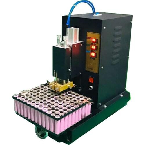 Microcomputer numerical control electric vehicle large battery pack welding machine pneumatic lithium battery welding machine
