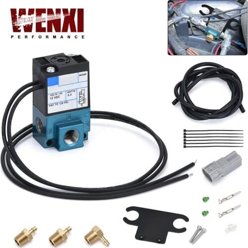 ECU 3 Port Electronic Turbo Boost Control Solenoid Valve For Subaru WRX STI FXT 02-07 WX-ECU02