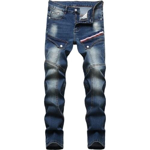 MKASS Men's Cargo Jeans