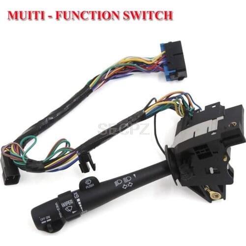Multi-Function Switch Turn Signal Dimmer Cruise Wiper Lever For 2000-2005 Chevrolet Impala / Monte Carlo 26093873 88964580 26073