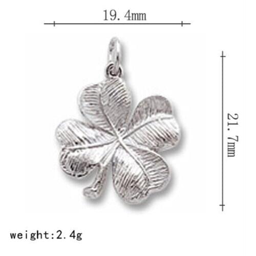 New 2021 Four-leaf clover lucky gift charms for jewelry making
