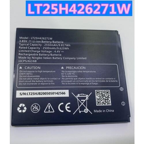 New Original 2550mAh LT25H426271W Battery For Wiko SAS U307AS Mobile Phone Batteries