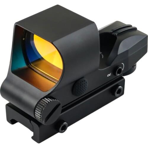 20mm Rail Riflescope Hunting Optics Aim Optical Scope Collimator Holographic Dot Sight Reflex 4 Reticle Tactical Riflescope