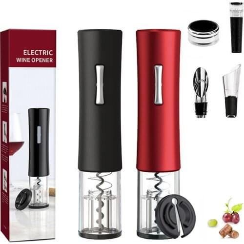 ABS Electric Wine Opener Red Wine Corkscrew Bottle Opener Automatic Bottle Opener Kitchen Tools Environmental Protection