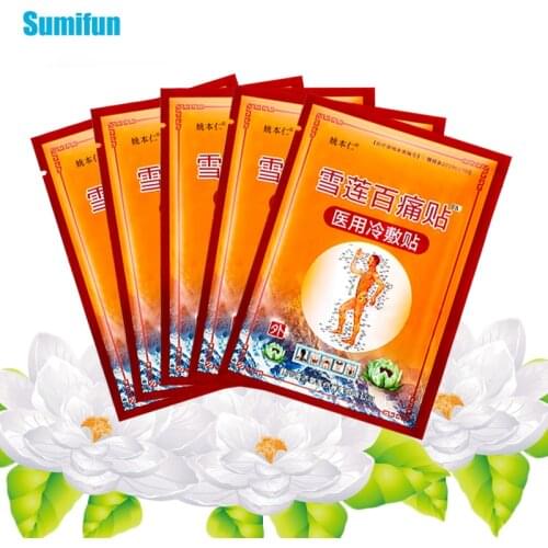 40pcs Herbal Medical Plaster Chinese Pain Patch Joint Pain Relieving Patch Knee Rheumatoid Arthritis Muscle Back Joints Sticker
