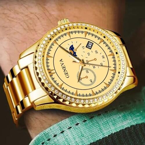 Casual Sport Watches Chronograph Wristwatch Automatic Business Movement Imported Mechanical Waterproof Luminous Product