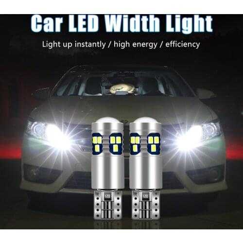 For Alfa Romeo 159 147 156 166 Giulietta GT Giulia Mito Stelvio 2pcs T10 W5W LED Bulbs Car Position Parking Light Accessories