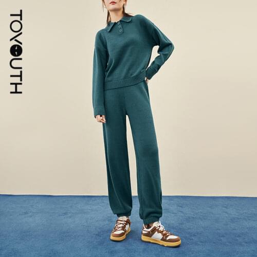 Женские трикотажные брюки Toyouth China At AliExpress