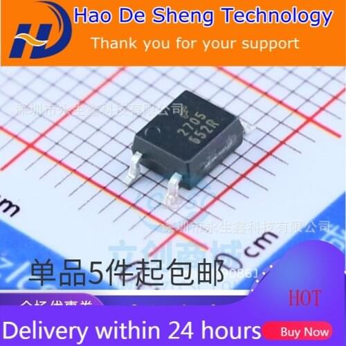 10PCS/LOT FODM2705R2V FODM2705 SOP-4 BIDIRECTIONAL Input Coupler Driving Optocoupler New Original In Stock