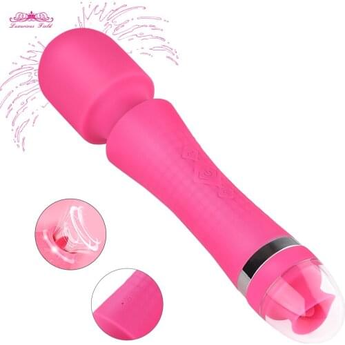 10 Speed AV Wand Vibrator for Women Magic Wand Massager Sex products USB Rechargeable G Spot Vibrator Adult Sex Toys for women