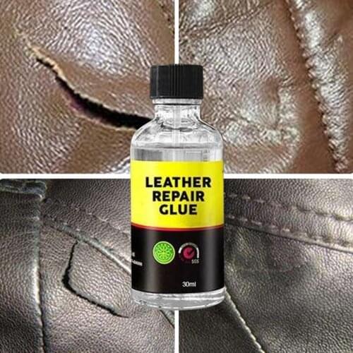50ml/30ml Car Leather Repair Glue Sofa Scratches Strong Glue Quickly Repair Tools for Bags Shoes Auto Leather Maintenance