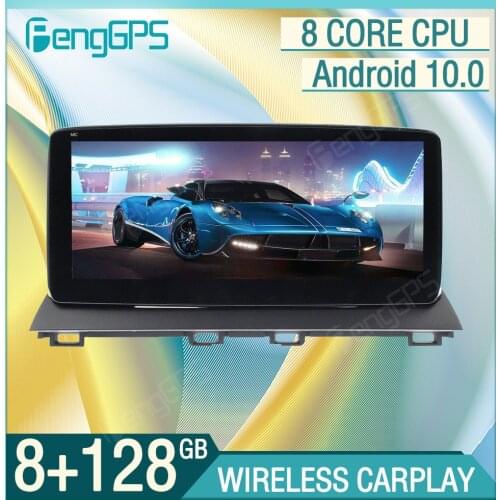 10.25" Autoradio 8+128G Android 10.0 For MAZDA 3 2013-2019 Car GPS Navigation Multimedia Player Headunit Carplay Bluetooth