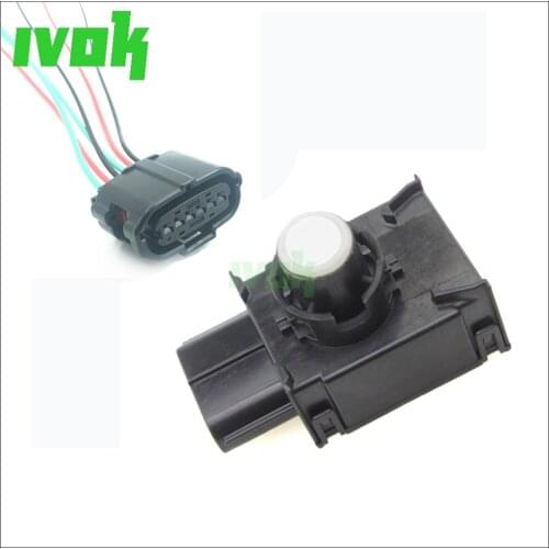 1PCS Black/White/silver PDC Parking Sensor+Connector/plug 89341-33110 For Lexus ES350 07-12 3.5L HS250h 10-12 2.4lL 8934133110