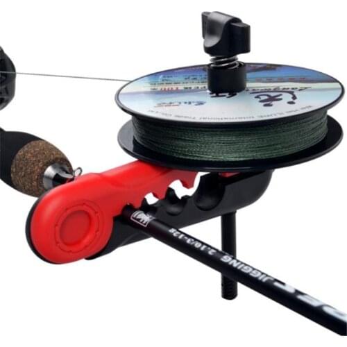 Fishing Line Reels Fishing Line Winder Lightweight Portable Sturdy Winding Device Detachable Fishing Accessories