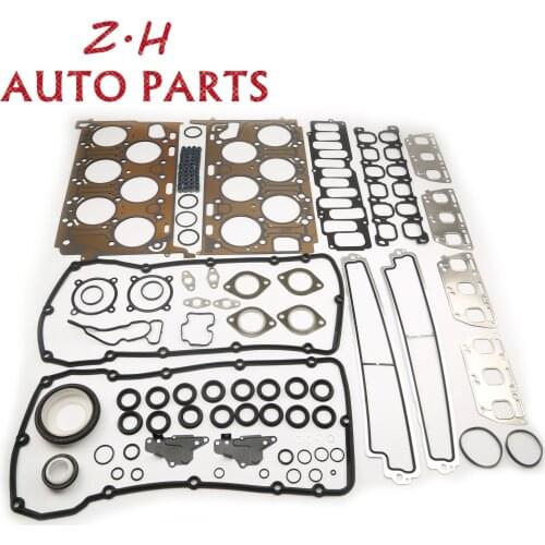For Audi A8 S8 6.0 W12 quattro VW Phaeton Touareg Bentley Continental BWRB CKHA Engine Gasket Seals Set 07C 103 148 T 07C103149Q