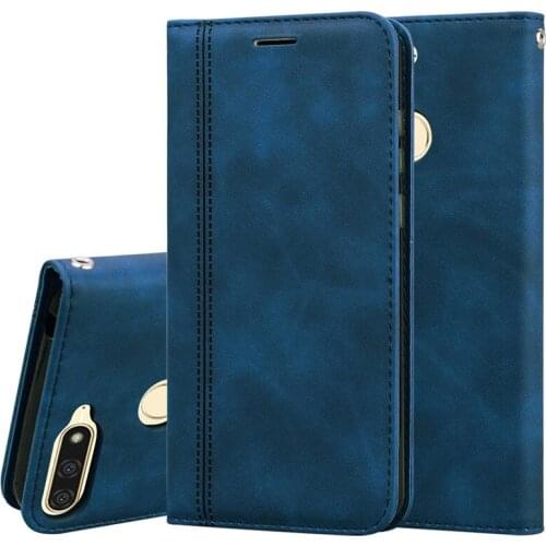 Leather Case on for Huawei Honor 7A Pro 5.7 AUM-L29 case Soft TPU Wallet Flip Cover For Huawei Honor 7A 5.45 DUA-L22 Phone Case