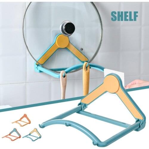 Kitchen Bathroom Organize Washbasin Rack Wall Mounted Automatic Rebound Collapsible Punch Free Washbasin Storage Shelf Hanger