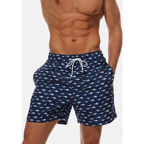 A329 Beach Shorts Men Swimwear Sunga Board Surfing Swimming Trunks Pool Inner Swimwear Men Swim Shorts Briefs Bathing Suit