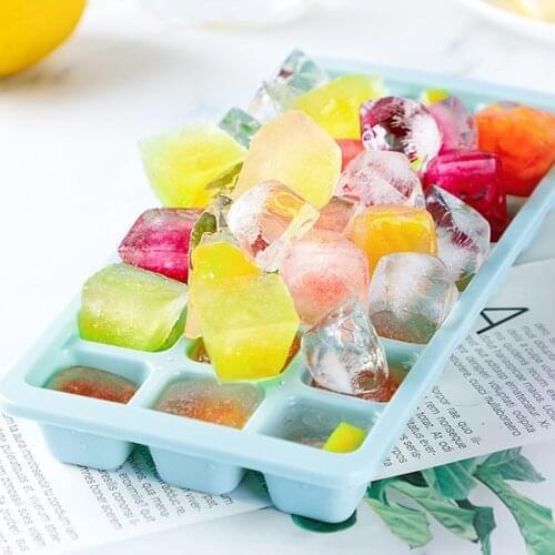 New food grade silicone ice tray cocktail whiskey jelly ice mold fruit ice tray maker DIY ice cube mold bar home ice mold