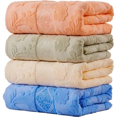 Hot Sale 100% Cotton Blanket Japanese Style Adult Full Size Large Jacquard Summer Towel Blanket on The Bed