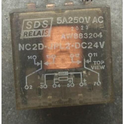 Wholesale 10pcs/lot relay NC2D-JPL2-DC24V