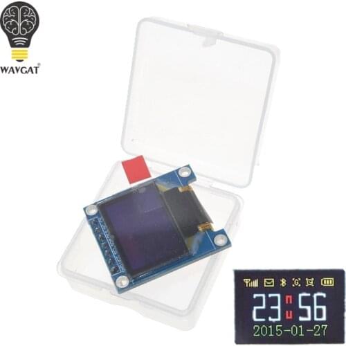 WAVGAT 0.95 Inch SPI Full Color OLED Display DIY Module 0.95" RGB 96x64 LCD For Arduino SSD1306 Driver IC Top Quality