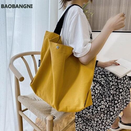 Casual canvas large capacity tote women shoulder bags designer handbags lady shopper bag female big purse harajuku messenger bag