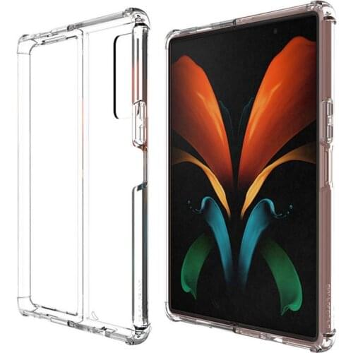 Clear Case For Samsung Galaxy Z Fold 3 5G Transparent Cover Folding Ultra Thin Protective Shockproof Back Cover For Galaxy Phone