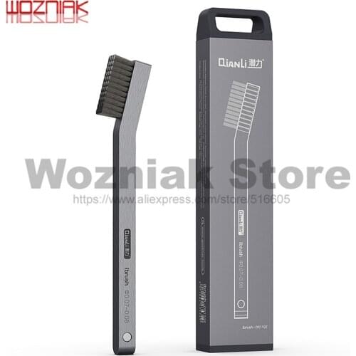 QIANLI for iPhone A8 A9 A10 A11 CPU NAND HDD IC Rotary fixture + Clean steel brush Manual Combination Tool CHIP Clamp