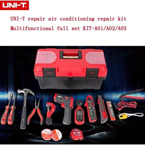 UNI-T air conditioning repair kit electrical repair multimeter multi-function set KIT-A01 /A02/A03 for choose