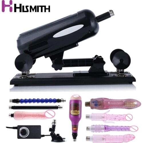 Hismith Sex machine for women Multi Speed with 8PCS attachments EU AU US UK Plug options Dropshipping secret packaging