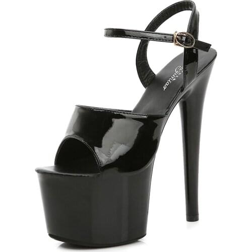 Pole Dance Shoes Stripper High Heels Women Sexy Show Shoes Sandals Party Club 15CM Platform High-heeled Shoes Wedding New