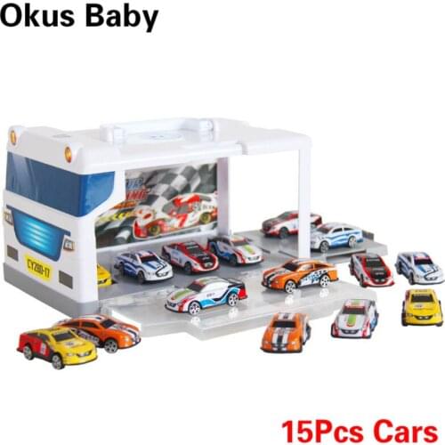 15/Pcs Car ortable Large Capacity Storage Box Drawer Parking For Car Model Toys
