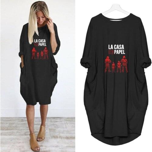 ZEGUUER Fashionable Shirt Dresses