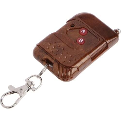0-50m 2 CH RF Wireless Remote Control Dual Button Transmitter 315 MHz/433 MHz