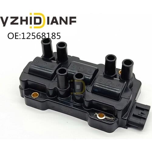 1x Automobile engine ignition coil package uf434 12568185 compatible with For chevrolet- Buick- For saturn