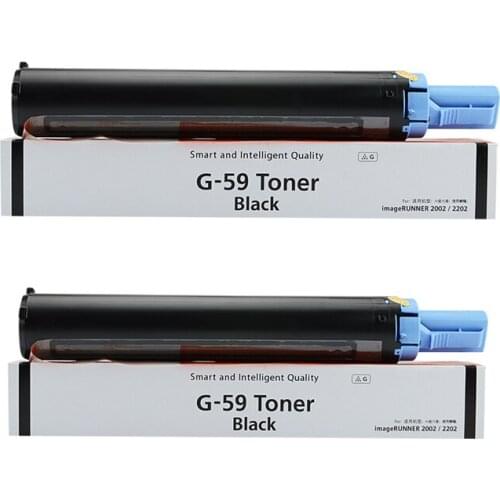 2x G-59 Toner Cartridge G59 Compatible For Canon NPG-59 NPG59 iR 2002 2202 2002G 2202N 2202L 2204 2204N 2204AD 2204L 2206 Copier